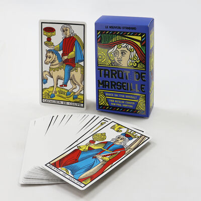 Buy Custom Design Printable Tarot Cards with 310gsm Black Core Paper and Free Sample online manufacture