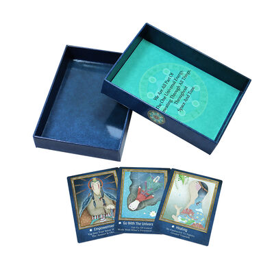 Buy Customized Design Tarot Cards with CMYK 4 Color Offset Printing and Guidebook Included online manufacture