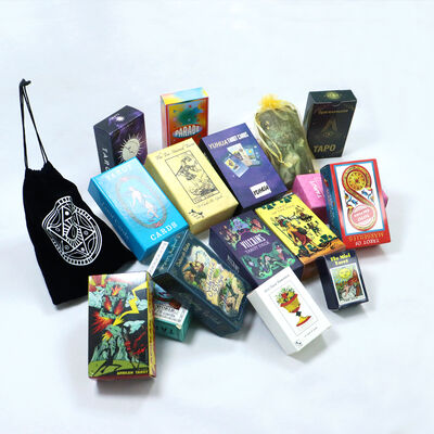 Buy Customized Design 57*87mm Coated Paper Tarot Cards Printable and Personalized Deck online manufacture