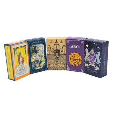 Buy Customized Design Tarot Cards with CMYK 4C Offset Printing and Guidebook Included online manufacture
