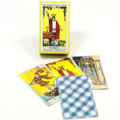 Buy Custom Design 310gsm Black Core Paper Tarot Cards in 57*87mm Size for Personalized Use online manufacture