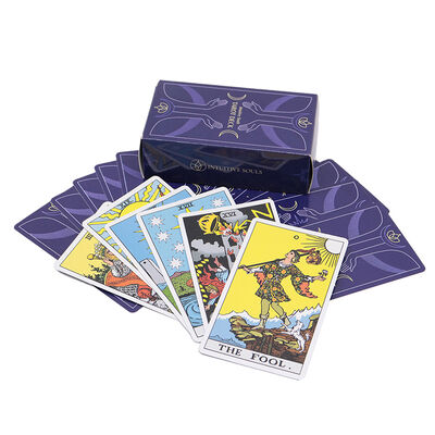 Buy Custom Size 310gsm Paper Tarot Cards with Custom Designs for Dropshipping and OEM online manufacture