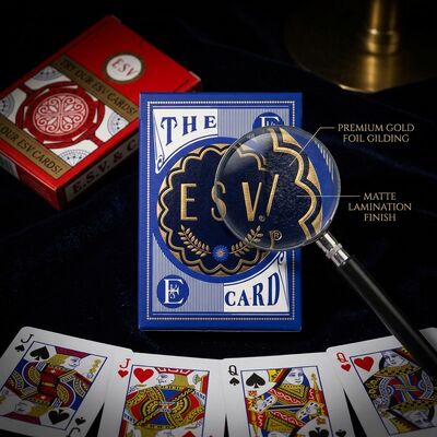 Buy Luxury Gold Foil Edge Playing Cards With Matte Lamination For Premium Casino Gift And Collection online manufacture