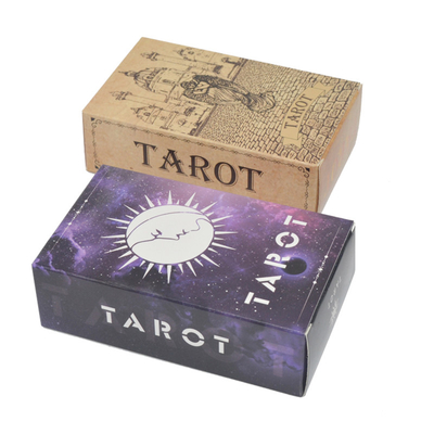 Buy Big Classical PVC Printable Tarot Cards Divination Gloss Lamination online manufacture