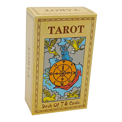 Buy Gold Foil Printable Tarot Deck Cards 57x87mm Matte Lamination online manufacture
