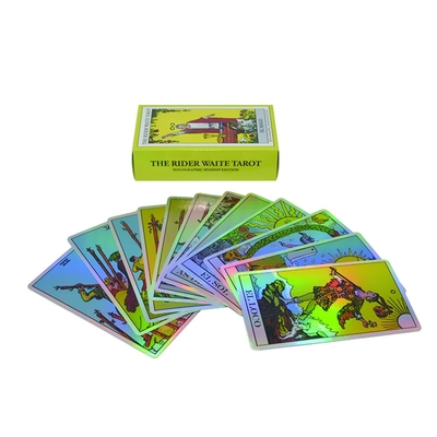Buy PMS Color Frosted Printable Tarot Cards For Advertising online manufacture