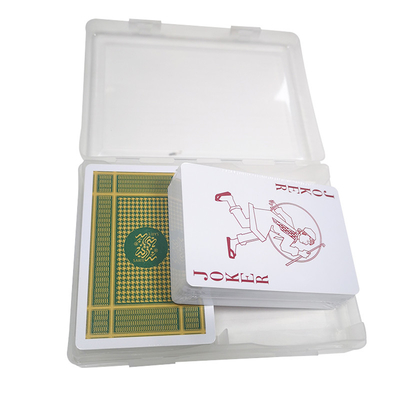 100 Waterproof PVC Plastic Poker Werewolf Card Game Playing Cards Plastic PVC With Plastic Box