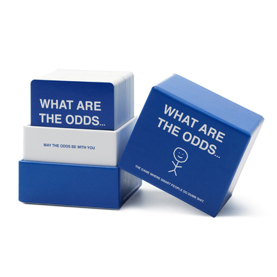 Varnishing Custom Funny Question Cards Game Printing Services For Adult Card Game Playing