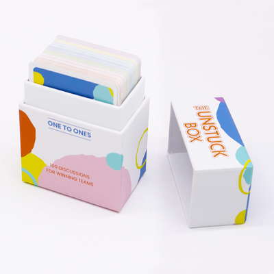 Custom Team Question Discussion Card Game Design Printing Normal Item Sale For Couples