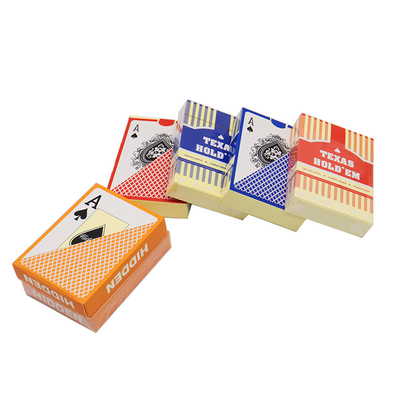 Sublimation Customized Waterproof Jumbo Font Playing Cards PMS Colors And Custom Designs
