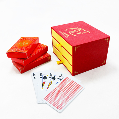 Customized Logo And Design Entertaining Playing Cards For Professional Casino Games