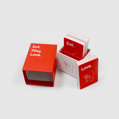 German Black Core Paper Custom Couple Conversations Game Night Cards For Reconnecting