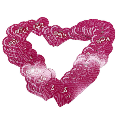 Heart Shape Playing Affirmation Cards With Box Custom Printing Desgin Blank Daily Positive Affirmation Cards In Bulk