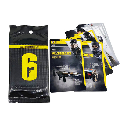 Custom Deck Of Cards Collectible Trading Cards Printing Design Foil Trading Card Games Booster Packaging