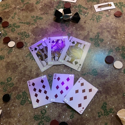 Custom UV Marked Playing Cards with Eco-Friendly Ink
