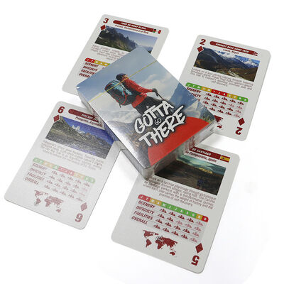 Custom Poker Cards with Blackcore Paper and Custom Design Printing in 57x87mm Size for Adult Games and Promotions