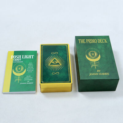 High Quality Gilt Edged Customized Design Tarot Cards with CMYK 4 Color Offset Printing and Guidebook