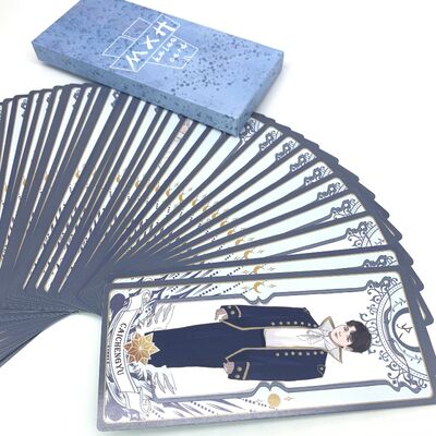 Customized Design Printable Tarot Cards with CMYK 4 Color Offset Printing and Shrink-wrap Packaging