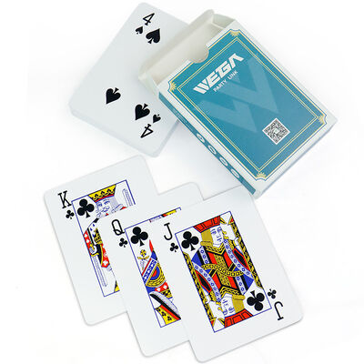 Custom Printed Eco-Friendly Double-Sided Playing Cards with Custom Packaging for Promotional Gifts