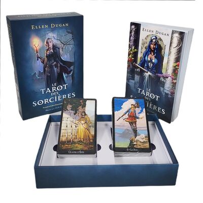 Customized Size Eco-Friendly Printable Tarot Cards With Guidebook