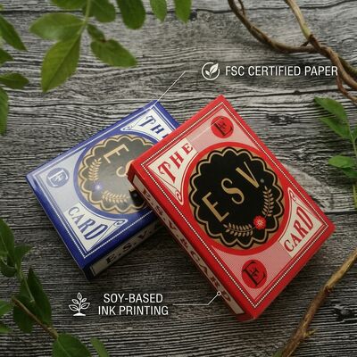 Eco Friendly FSC Certified Paper Playing Cards With Soy Based Ink For Sustainable Gaming Products