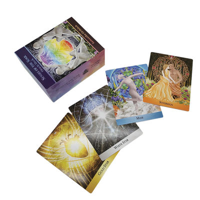 Large Size Printable Tarot Cards 70*120mm Both Side Full Colors