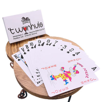 Custom made playing cards personalized bridge size for holidays