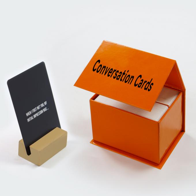 Customised Tonight Conversation Cards Beginning Chat Printed Party Fun ...