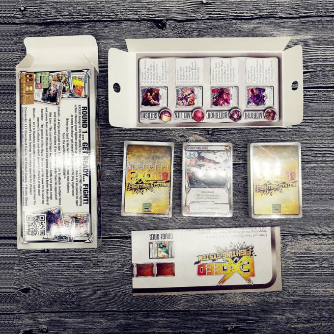 Custom Character Card Custom Game Character Card Laser Paper Board Factory Print Collectible ...